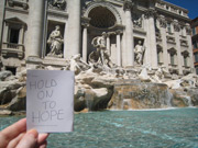 The Hope Exhibit – Trevi Fountainm Rome, Italy